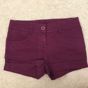 Maroon Shorts